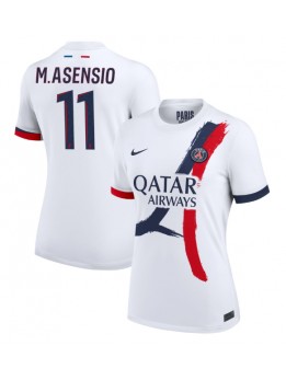 Paris Saint-Germain Marco Asensio #11 Replika Borta Kläder Dam 2024-25 Kortärmad